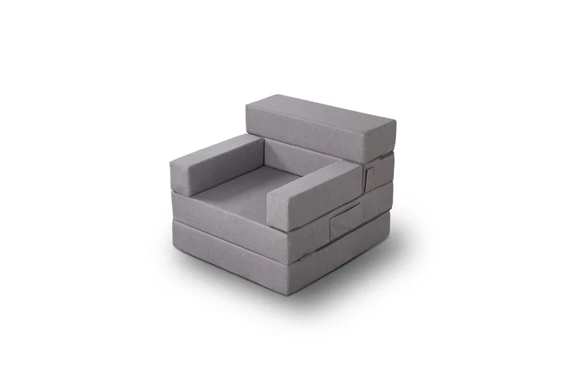 1-sits bäddsoffa Yoraemere Grå, Ljusgrå