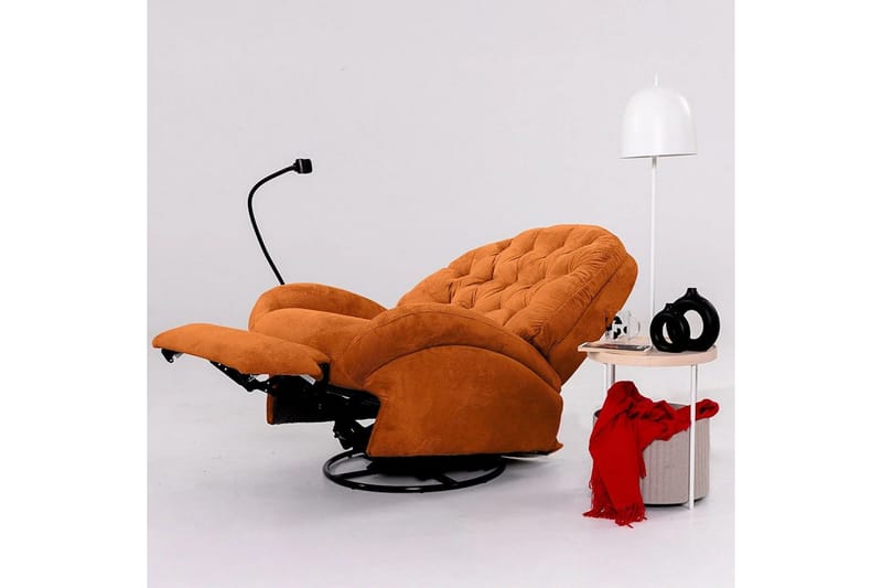 Adesis Reclinerfåtölj Elektrisk - Röd - Möbler - Stolar & fåtöljer - Fåtölj - Liggfåtölj