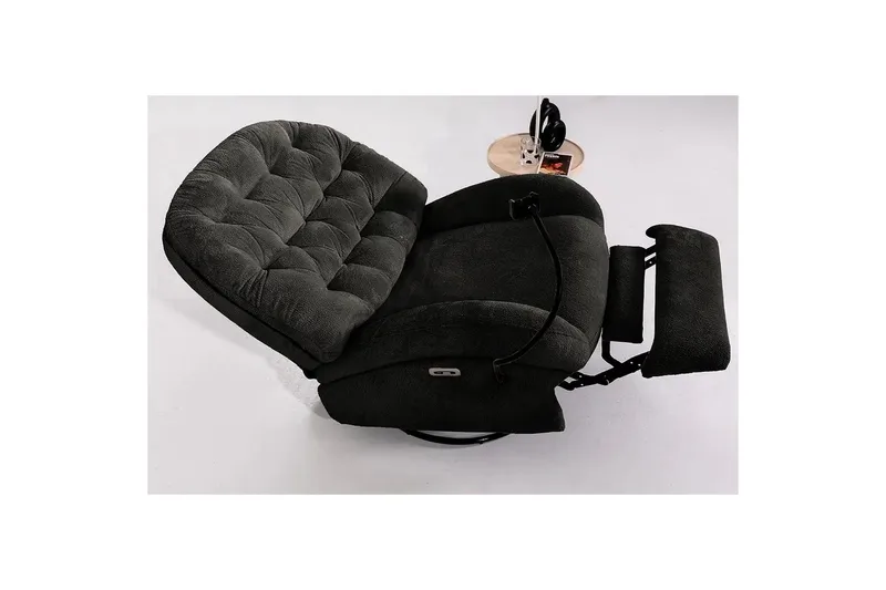 Adesis Reclinerfåtölj Elektrisk - Svart - Möbler - Stolar & fåtöljer - Fåtölj - Liggfåtölj