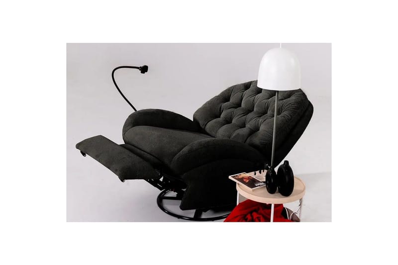 Adesis Reclinerfåtölj Elektrisk - Svart - Möbler - Stolar & fåtöljer - Fåtölj - Liggfåtölj
