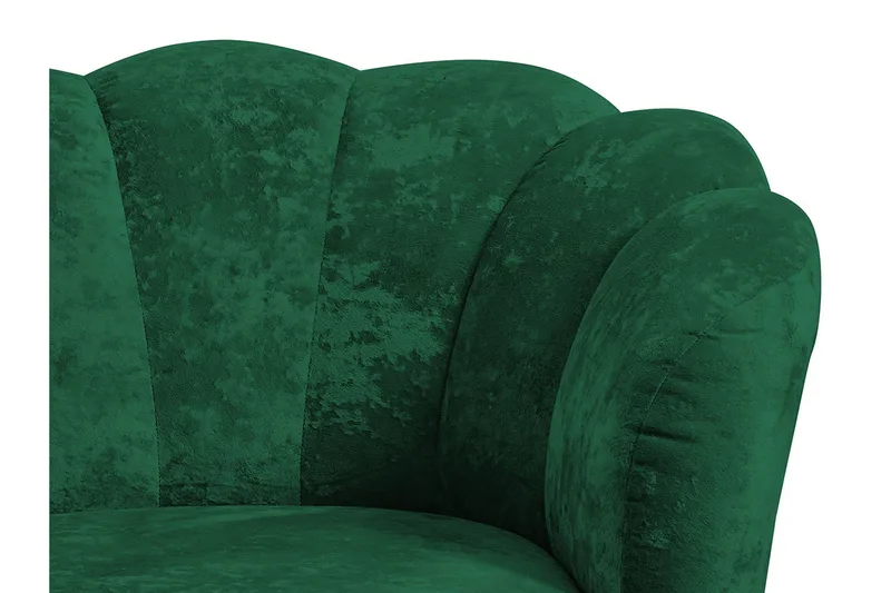 Adrial Fåtölj - Sammet/Blå/Guld - Möbler - Stolar & fåtöljer - Fåtölj