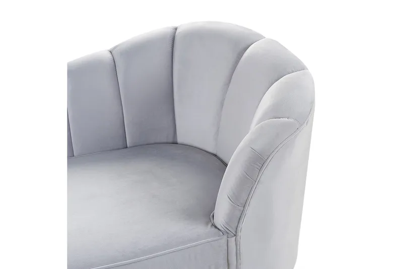 Allier Schäslong 150 cm - Guld/Grå - Möbler - Stolar & fåtöljer - Fåtölj - Schäslongfåtölj & divanfåtölj