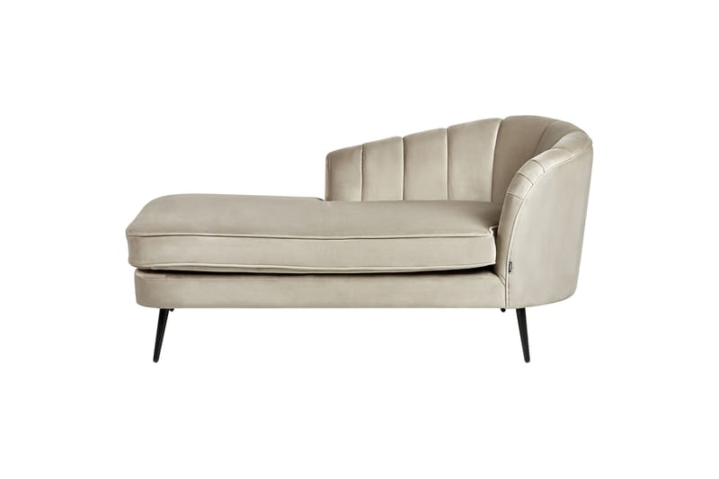 Allier Schäslong 150 cm Höger - Beige/Svart - Möbler - Stolar & fåtöljer - Fåtölj - Schäslongfåtölj & divanfåtölj