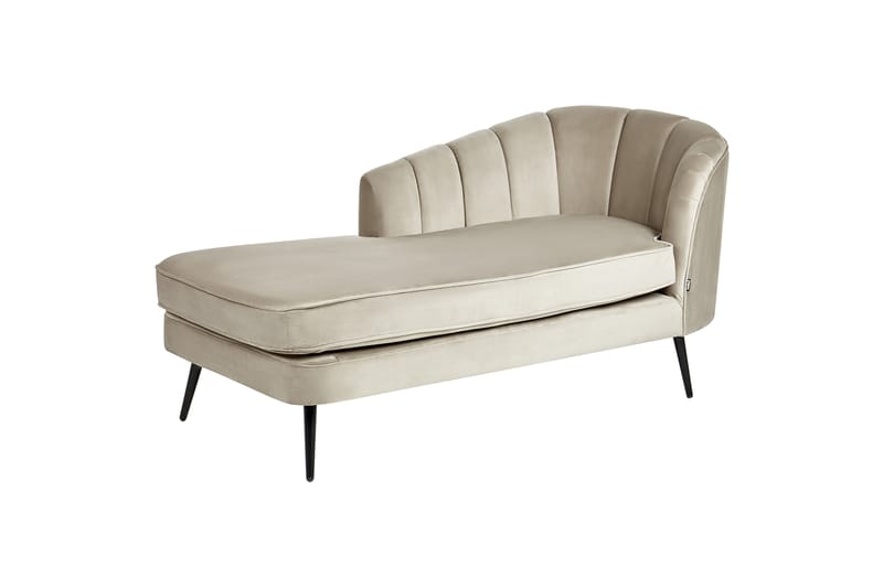 Allier Schäslong 150 cm Höger - Beige/Svart - Möbler - Stolar & fåtöljer - Fåtölj - Schäslongfåtölj & divanfåtölj
