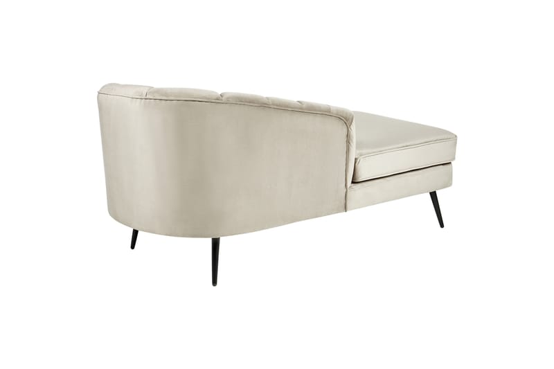 Allier Schäslong 150 cm Höger - Beige/Svart - Möbler - Stolar & fåtöljer - Fåtölj - Schäslongfåtölj & divanfåtölj