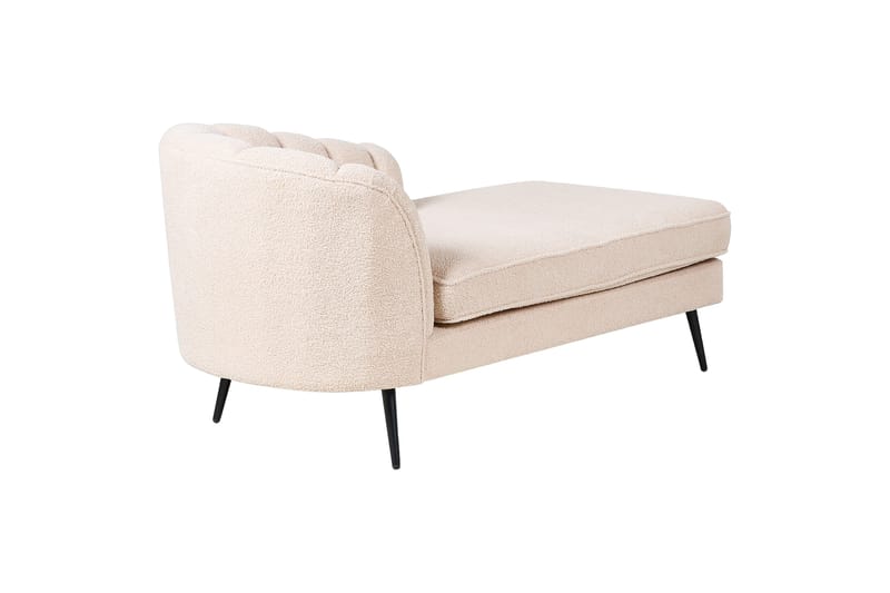 Allier Schäslong 150 cm Vänster - Beige/Svart - Möbler - Stolar & fåtöljer - Fåtölj - Schäslongfåtölj & divanfåtölj