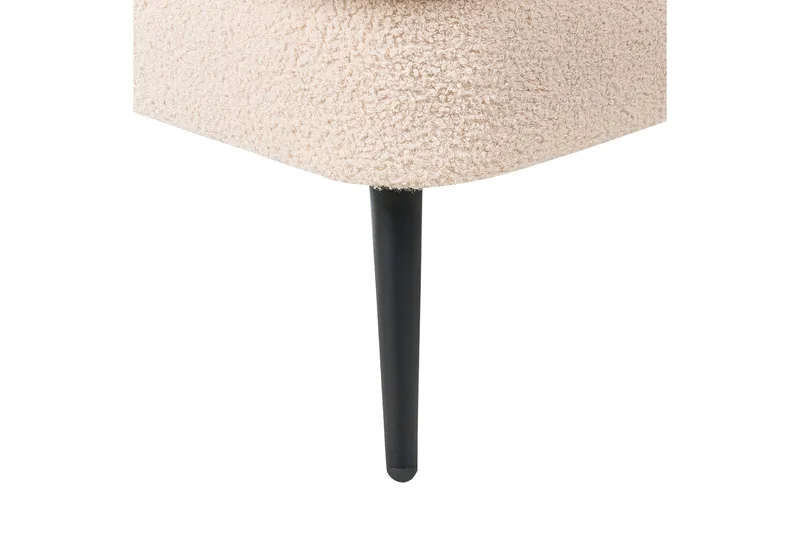 Allier Schäslong 150 cm Vänster - Beige/Svart - Möbler - Stolar & fåtöljer - Fåtölj - Schäslongfåtölj & divanfåtölj