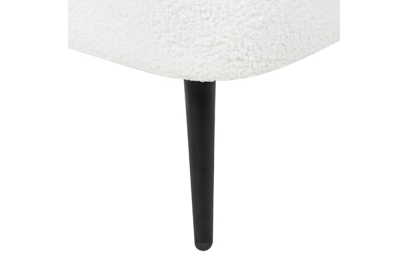 Allier Schäslong 150 cm Vänster - Svart/Vit - Möbler - Stolar & fåtöljer - Fåtölj - Schäslongfåtölj & divanfåtölj