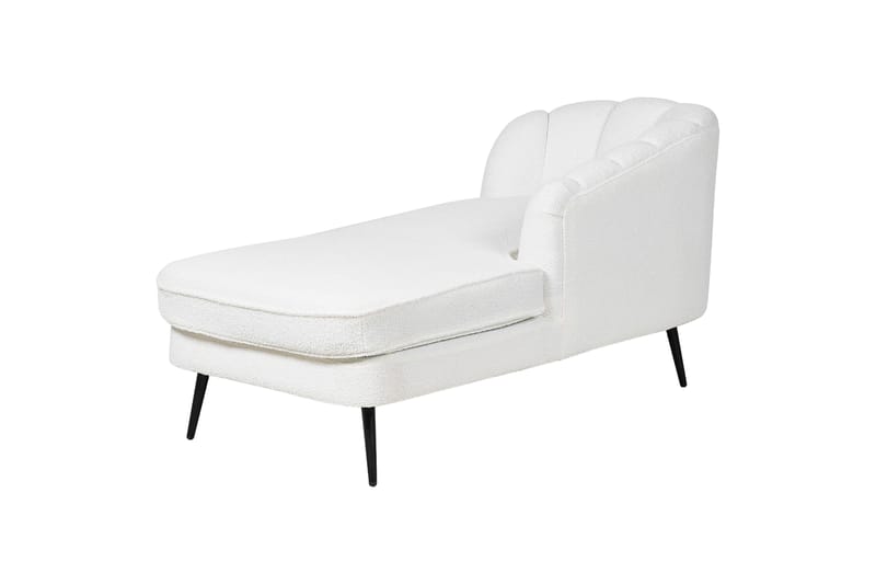 Allier Schäslong 150 cm Vänster - Svart/Vit - Möbler - Stolar & fåtöljer - Fåtölj - Schäslongfåtölj & divanfåtölj