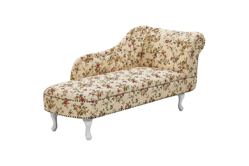 Amardeep Schäslong 169 cm Höger - Beige/Vit/Multifärgad - Möbler - Stolar & fåtöljer - Fåtölj - Schäslongfåtölj & divanfåtölj