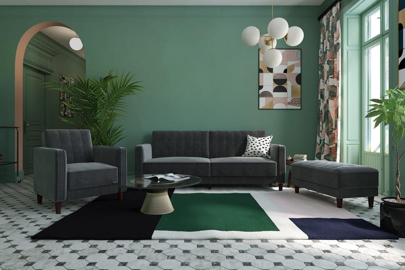 Anastazija Fåtölj - Grå - Möbler - Stolar & fåtöljer - Fåtölj