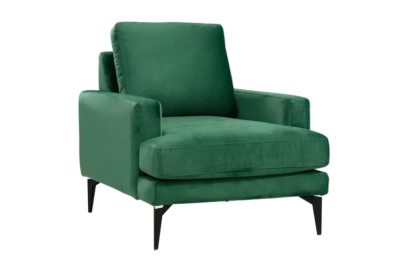 Andary Fåtölj, Grön/Svart
