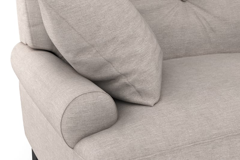 Andrew Loveseat - Beige/Krom - Möbler - Stolar & fåtöljer - Fåtölj