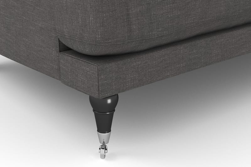 Andrew Loveseat - Mörkgrå/Krom - Möbler - Stolar & fåtöljer - Fåtölj