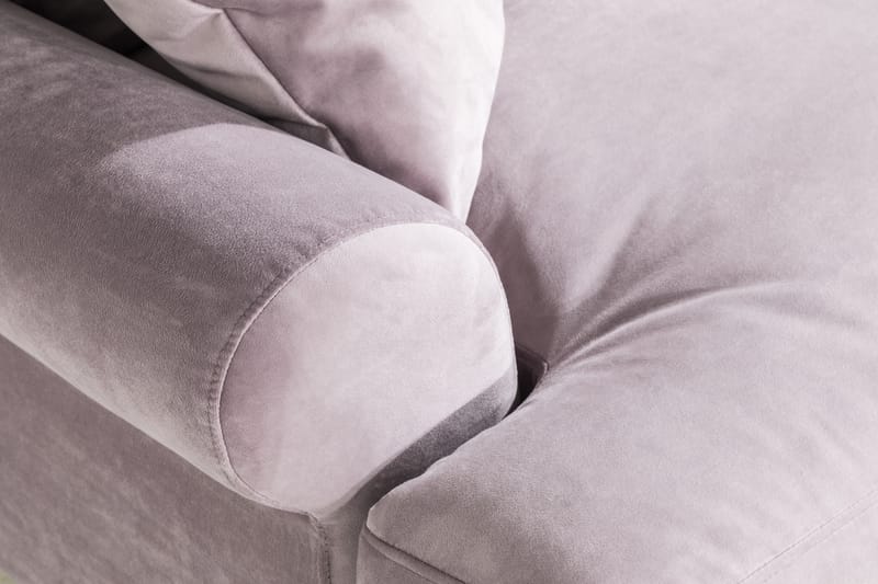 Andrew Loveseat Sammet - Lila/Mässing - Möbler - Stolar & fåtöljer - Fåtölj