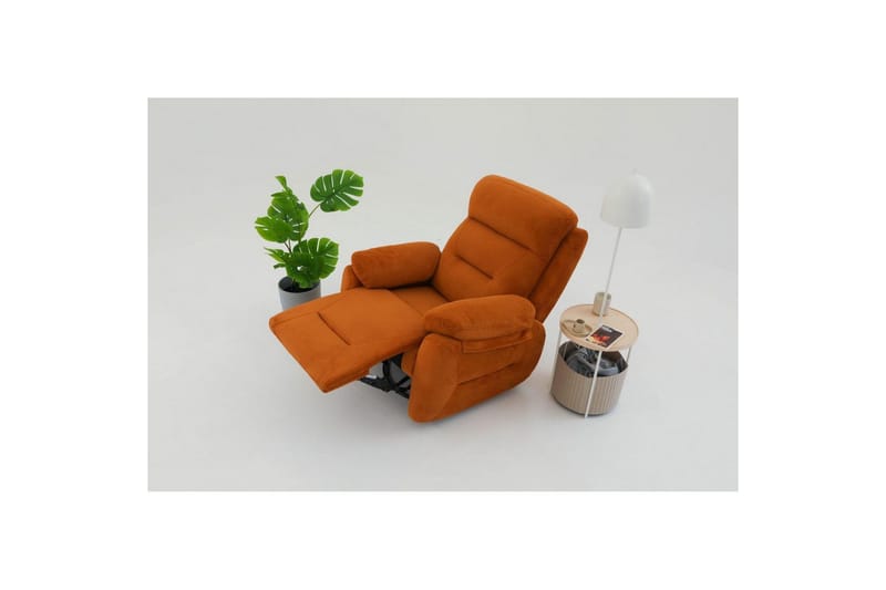 Angola Reclinerfåtölj Manuell - Röd - Möbler - Stolar & fåtöljer - Fåtölj - Biofåtölj & reclinerfåtölj