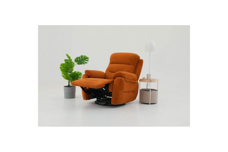 Angola Reclinerfåtölj Manuell - Röd - Möbler - Stolar & fåtöljer - Fåtölj - Liggfåtölj