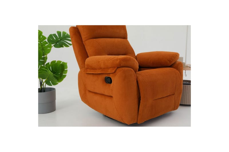 Angola Reclinerfåtölj Manuell - Röd - Möbler - Stolar & fåtöljer - Fåtölj - Liggfåtölj