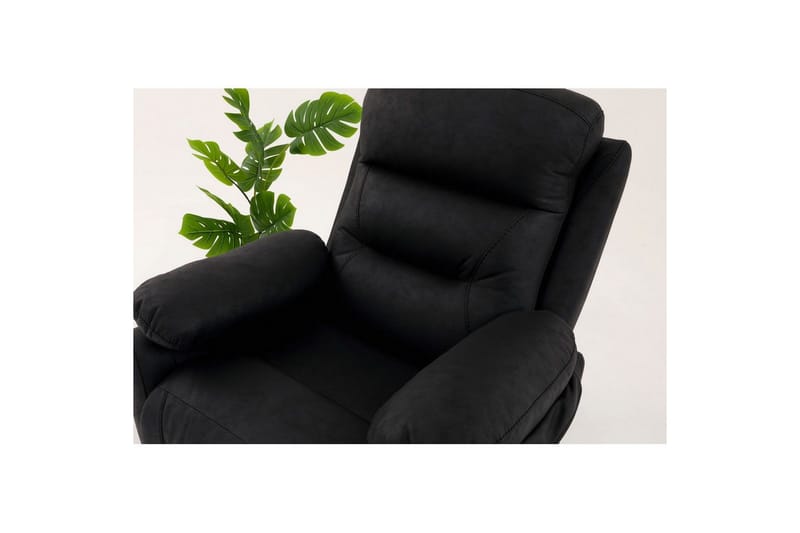Angola Reclinerfåtölj Manuell - Svart - Möbler - Stolar & fåtöljer - Fåtölj - Liggfåtölj