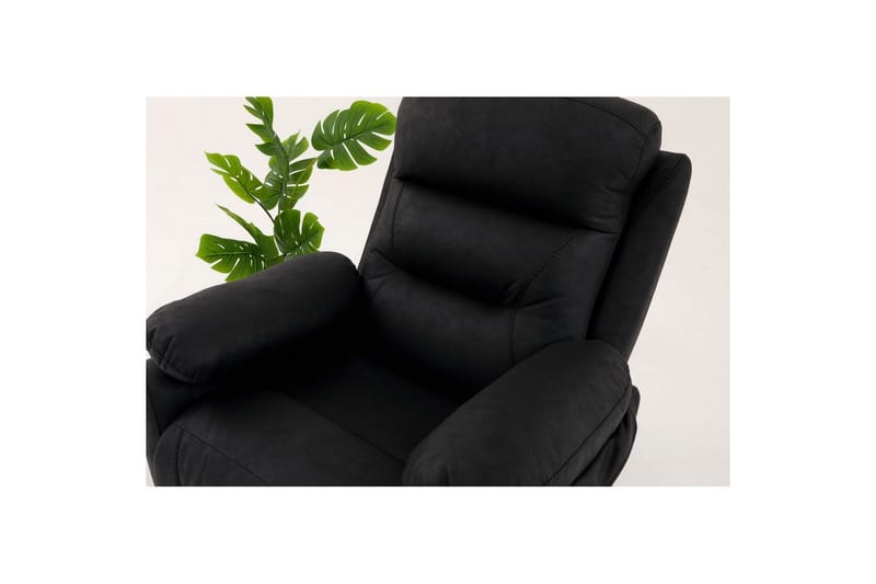 Angola Reclinerfåtölj Manuell - Svart - Möbler - Stolar & fåtöljer - Fåtölj - Liggfåtölj