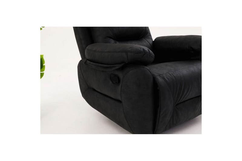 Angola Reclinerfåtölj Manuell - Svart - Möbler - Stolar & fåtöljer - Fåtölj - Biofåtölj & reclinerfåtölj