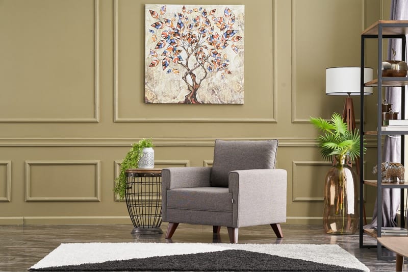 Antigua Fåtölj - Brun/Natur - Möbler - Stolar & fåtöljer - Fåtölj