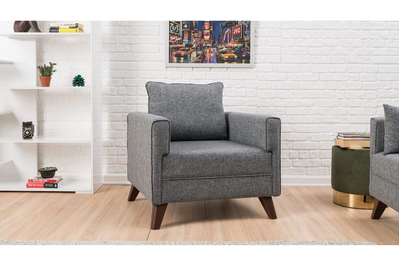 Antigua Fåtölj - Grå - Möbler - Stolar & fåtöljer - Fåtölj