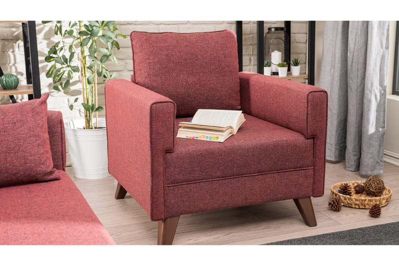 Antigua Fåtölj - Röd - Möbler - Stolar & fåtöljer - Fåtölj