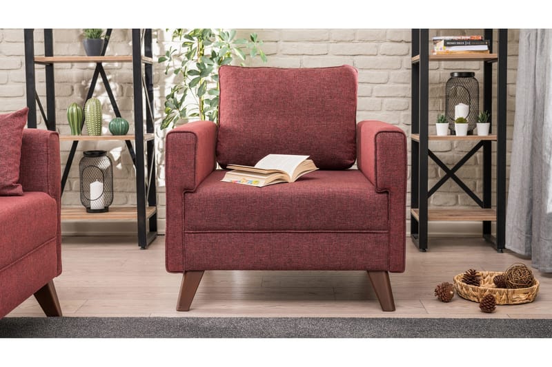 Antigua Fåtölj - Röd - Möbler - Stolar & fåtöljer - Fåtölj