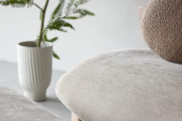 Armchair Rile Beige Fåtölj + Ottoman - Möbler - Stolar & fåtöljer - Fåtölj