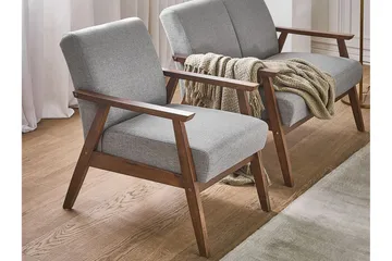 Asnes Fåtölj - Grå - Möbler - Stolar & fåtöljer - Fåtölj