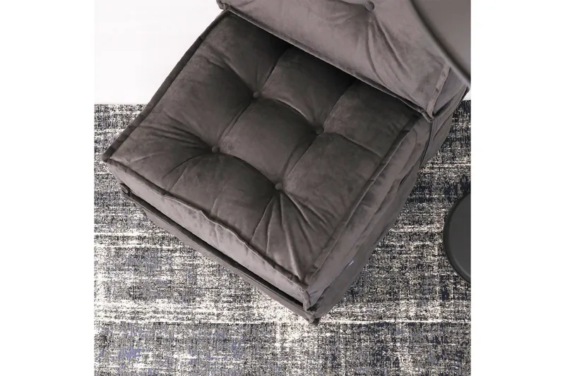 Avy Bäddfåtölj - Antracit - Möbler - Stolar & fåtöljer - Fåtölj - Bäddfåtölj