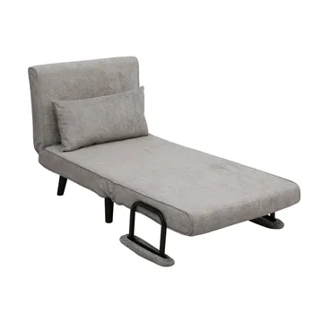 Bäddfåtölj Hannes 76,5x84x81 cm - grå - Möbler - Stolar & fåtöljer - Fåtölj - Bäddfåtölj