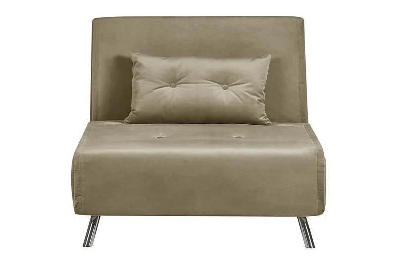 Bäddsoffa Farris, Grön/Silver