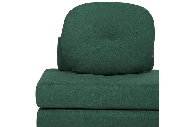 Bäddsoffa Olden - Grön/Polyester, 81x182 cm - Möbler - Stolar & fåtöljer - Fåtölj - Bäddfåtölj