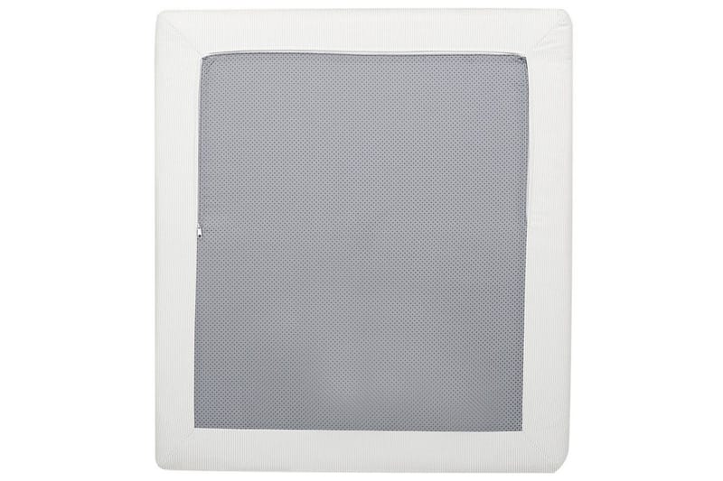 Bäddsoffa Olden - Vit/Manchestertyg, 81x182 cm - Möbler - Stolar & fåtöljer - Fåtölj - Bäddfåtölj