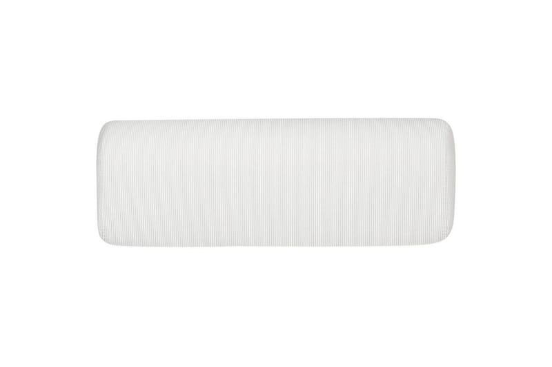 Bäddsoffa Olden - Vit/Manchestertyg, 81x182 cm - Möbler - Stolar & fåtöljer - Fåtölj - Bäddfåtölj