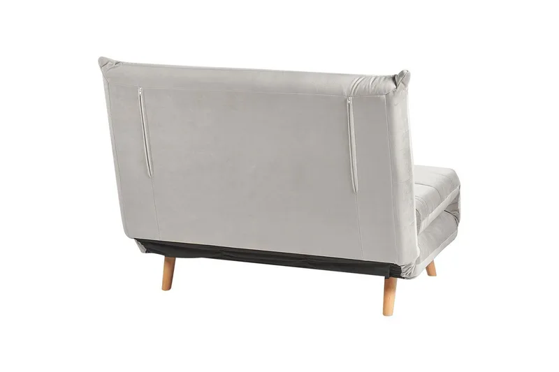 Bäddsoffa Setten - Grå, ljust trä - Möbler - Stolar & fåtöljer - Fåtölj - Bäddfåtölj