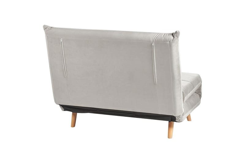 Bäddsoffa Setten - Grå, ljust trä - Möbler - Stolar & fåtöljer - Fåtölj - Bäddfåtölj