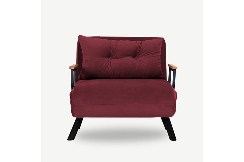 Alfredton Bäddfåtölj 175x60 cm - Röd - Möbler - Stolar & fåtöljer - Fåtölj - Bäddfåtölj