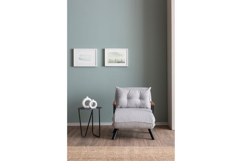 Alfredton Bäddfåtölj - Grå - Möbler - Stolar & fåtöljer - Fåtölj - Bäddfåtölj