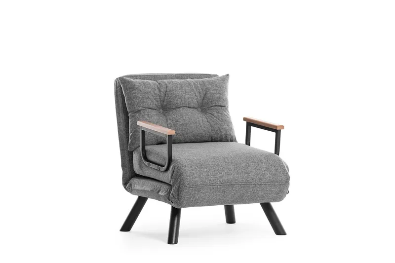 Alfredton Bäddfåtölj, Ljusgrå