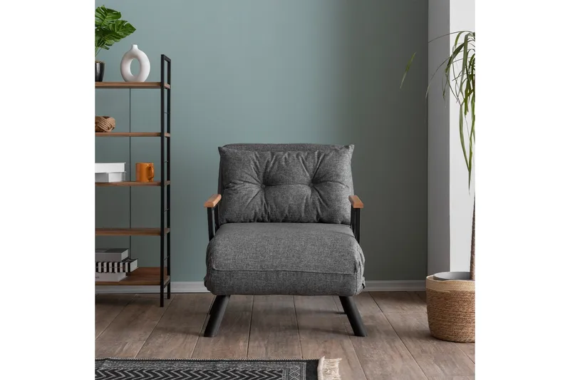 Alfredton Bäddfåtölj - Ljusgrå - Möbler - Stolar & fåtöljer - Fåtölj - Bäddfåtölj