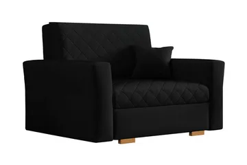 Bensbyn Bäddfåtölj Rutmönster