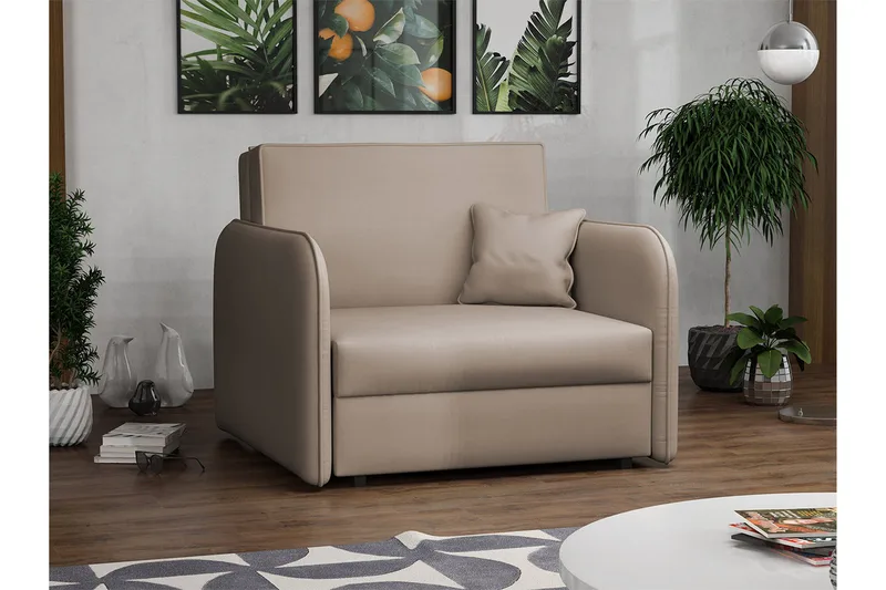 Bensbyn Fåtölj - Beige - Möbler - Stolar & fåtöljer - Fåtölj - Bäddfåtölj