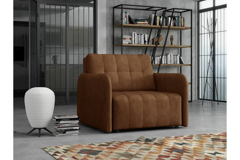 Denegal Bäddfåtölj Bronze||Dark brown - Möbler - Stolar & fåtöljer - Fåtölj - Bäddfåtölj