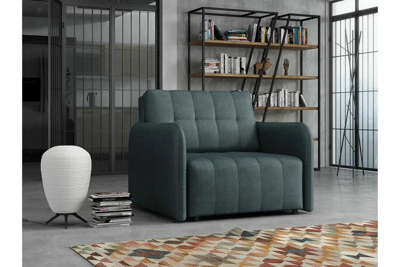 Denegal Bäddfåtölj Dark grey - Möbler - Stolar & fåtöljer - Fåtölj - Bäddfåtölj