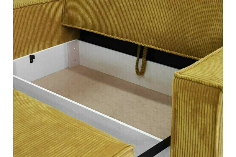 Denegal Bäddfåtölj Dark yellow - Möbler - Stolar & fåtöljer - Fåtölj - Bäddfåtölj