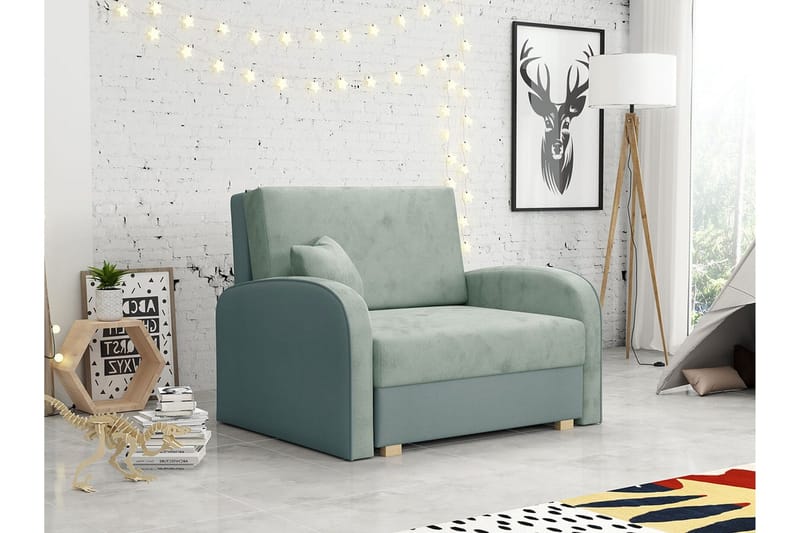 Denegal Bäddfåtölj Green - Möbler - Stolar & fåtöljer - Fåtölj - Bäddfåtölj