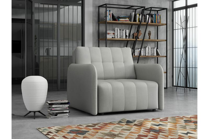 Denegal Bäddfåtölj Light grey/Dark grey - Möbler - Stolar & fåtöljer - Fåtölj - Bäddfåtölj